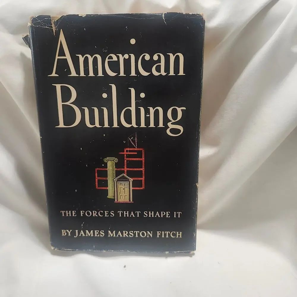 4 Vintage Architecture Books American Building Architectural Construction SH